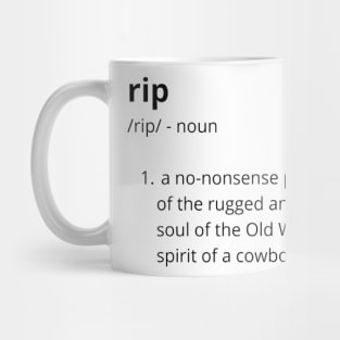 Rip definition Mug